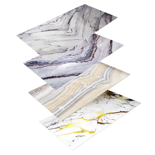 High Quality Home Interior Decoration Uv Marble Sheet Interior Pvc Wall Panel Custom Marble Pvc Wall Panel-海智集-