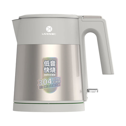 Keet warm adjust control Low silence Electric Kettle 1L Smart Steel Automatic Power Off Stainless Steel Electric Kettle-海智集-