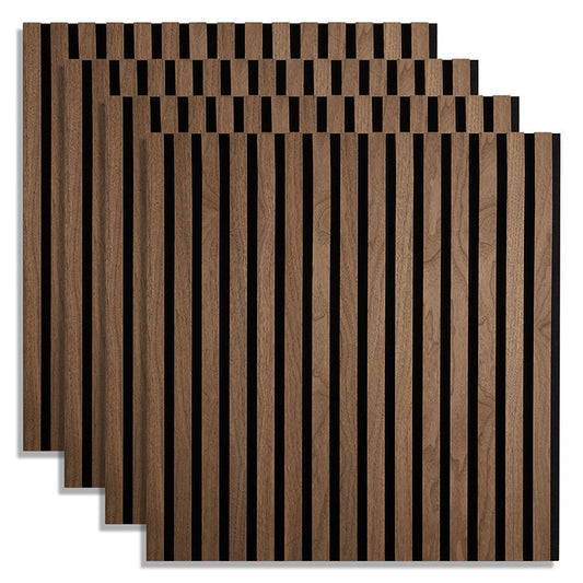 High-quality modern indoor 600mm x 600mm wood panel decoration, medium-density fiberboard sound-absorbing board, custom sound-absorbing wall panels-海智集-