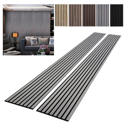 High Quality Modern Interior Acustic Wall Panel Decoration MDF Acoustic Wall Panel Custom Wooden Acoustic Wall Panel-海智集-