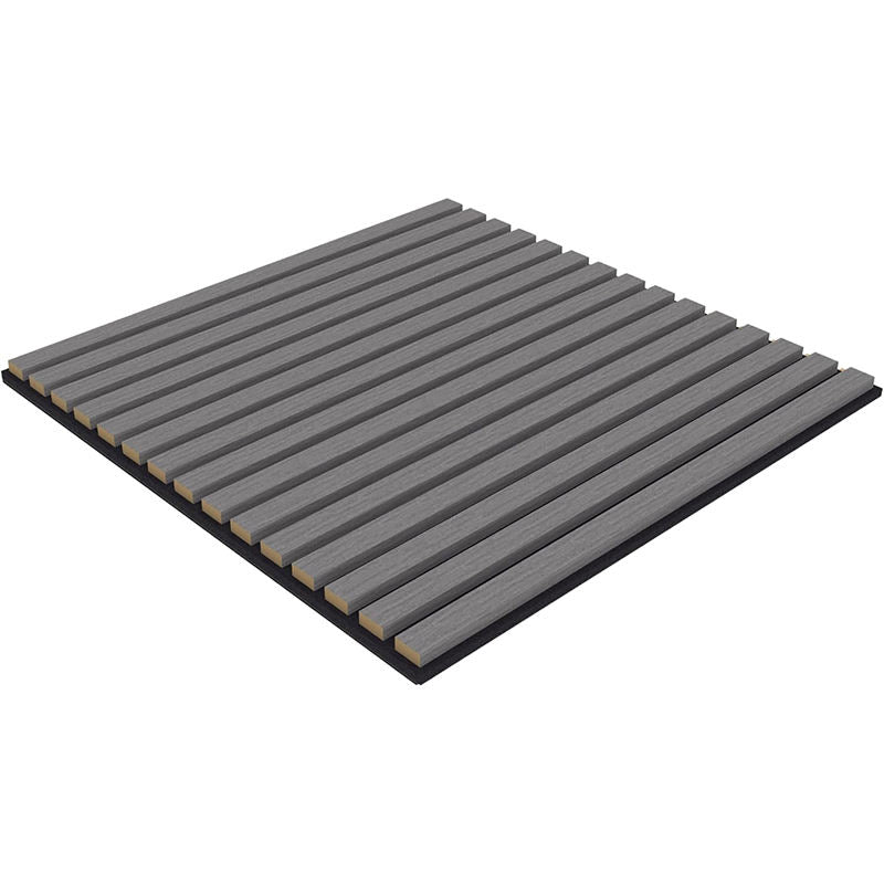 High Quality Interior 600mmx600mm Wood Veneer Wall Panels Decoration MDF Acoustic Panel Custom Acoustical Wall Panels-海智集-