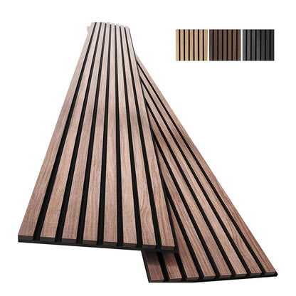 OEM Custom Modern Wood Veneer Wall Panels Decoration MDF Sound Absorbing Panels Custom Wood Acoustic Panels-海智集-