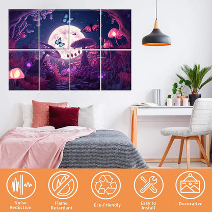 DIY Art Acoustic Panels Sound Absorbing Panels Sound Absorbing Wall for Home Studio-海智集-