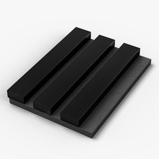 Environmental-friendly modern slat wall panel interior decoration Acupanel wooden slat home decoration soundproof wall panel-海智集-