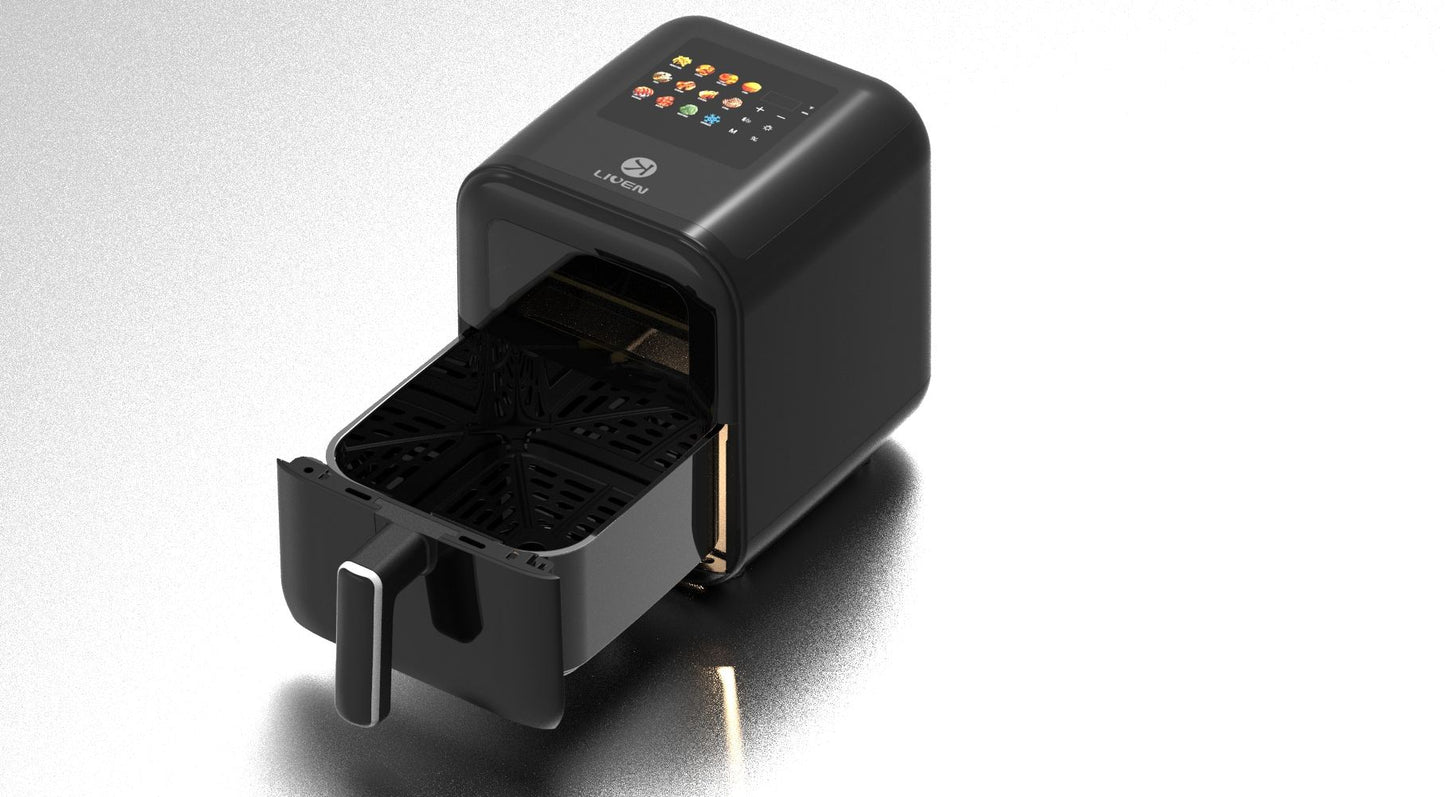 Cook Air Frier Digital Touchscreen deep fryers Air Fryer 4.5 Liter Oil Free Electric Deep Smart Air Fryers-海智集-