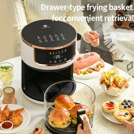 3.5L Golden Capacity Digital Display Multi-function Grill Utilizes a healthy non-stick coating Electric Toaster Oven-海智集-