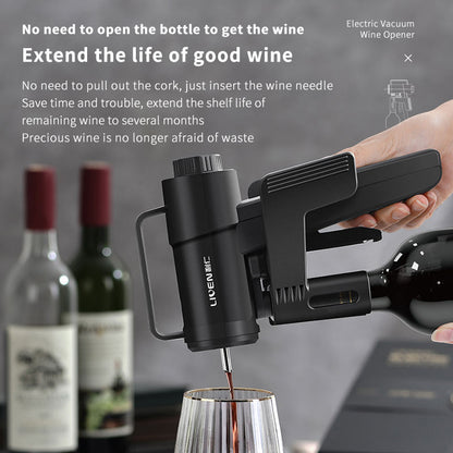 Portable Food-grade Electric Automatic Wine Drink Dispenser K-25-海智集-