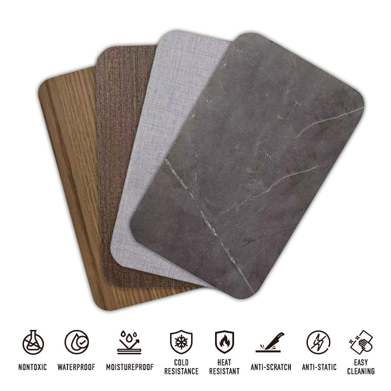High Quality Waterproof Indoor Wood Veneer Wpc Wall Board Custom Interior Decoration Wpc Wall Paneling Sheet-海智集-