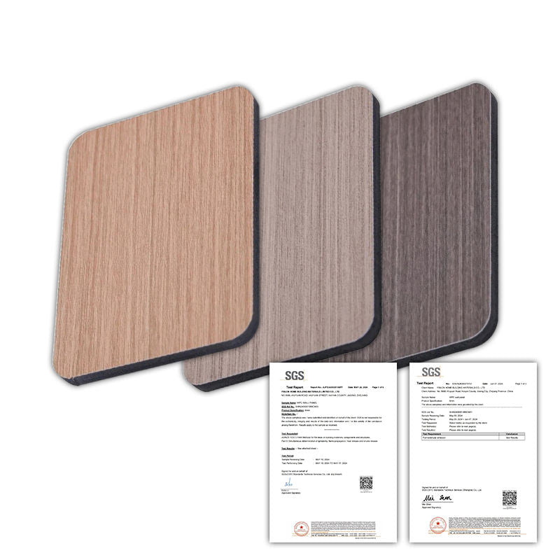High Quality Waterproof Environmental Friendly Indoor Wpc Wall Cladding Custom Size Decorative Wpc Wall Board-海智集-