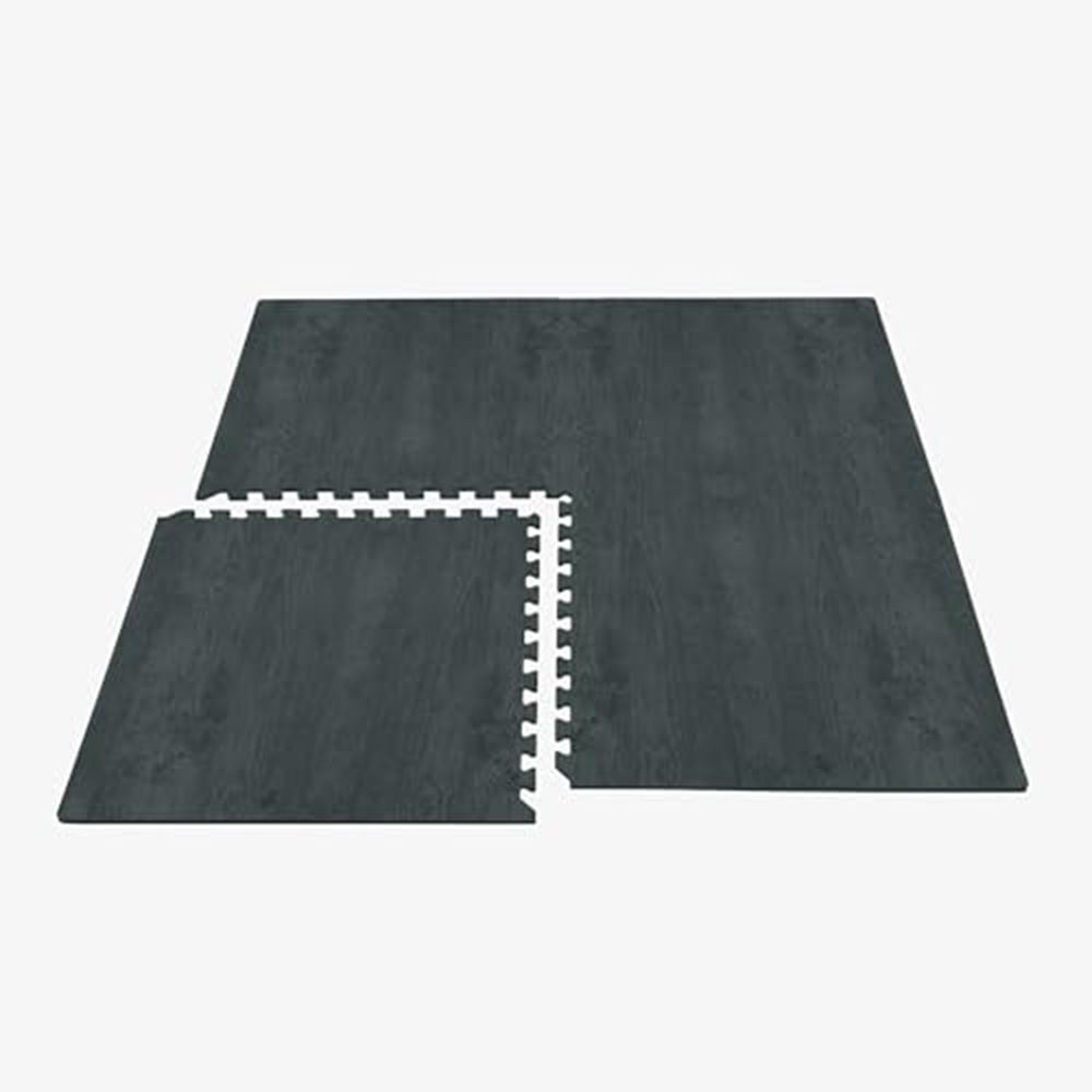 High Quality Fireproof Foam Floor Tiles Wood Grain Printed for Dance Studio Protection-海智集-