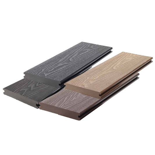 High Quality Outdoor Wpc Decking Floor Hard Wearing Composite Waterproof Terrace WPC Outdoor Decking-海智集-