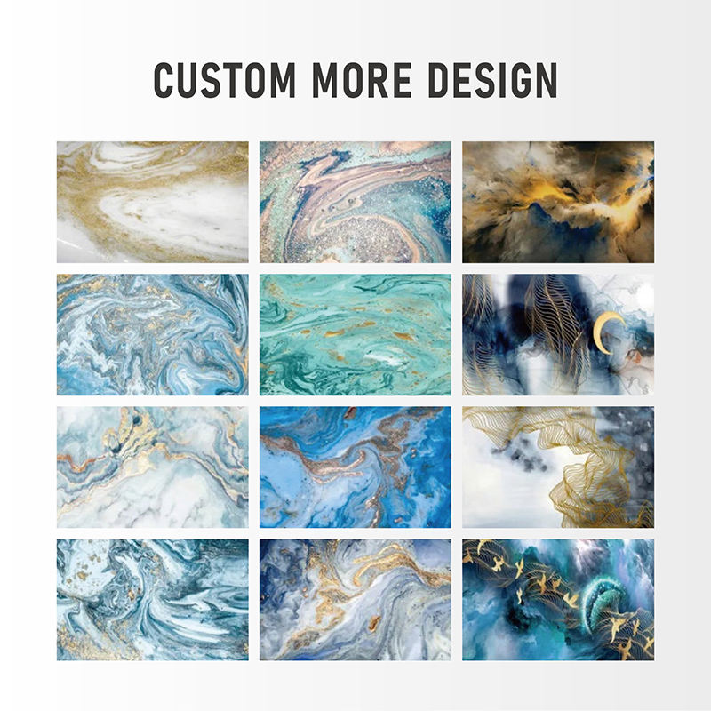 High Quality Home Interior Marble Pvc Board Interior Pvc Wall Panel Custom Marble Pvc Wall Panel-海智集-