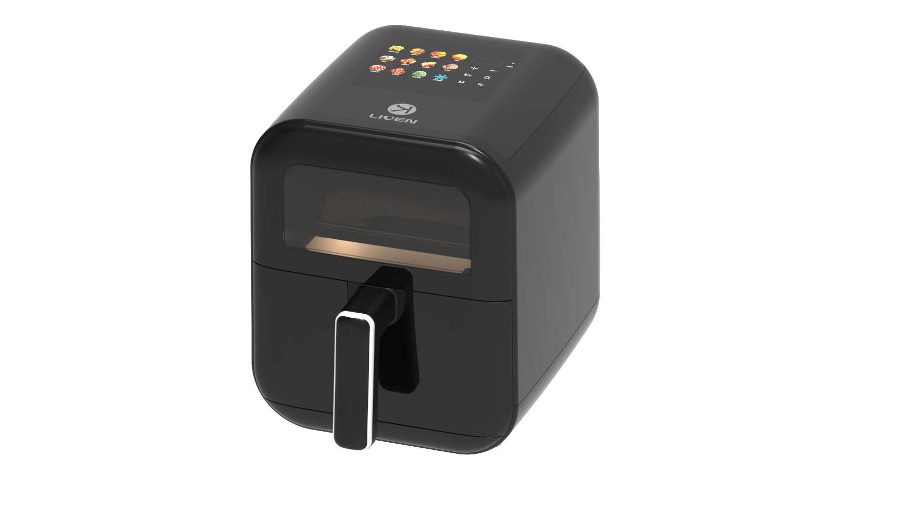 Cook Air Frier Digital Touchscreen deep fryers Air Fryer 4.5 Liter Oil Free Electric Deep Smart Air Fryers-海智集-