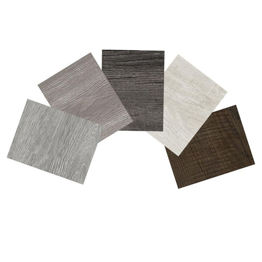 Commercial Grade Self Stick Vinyl Floor Tiles Wood Look Waterproof Flooring for Office Shop-海智集-