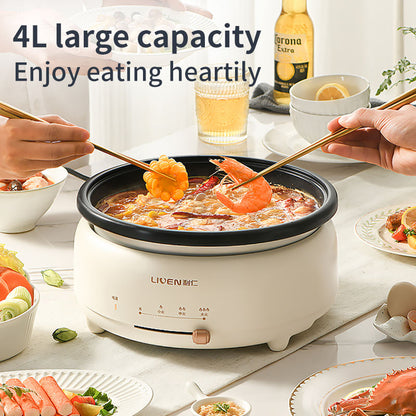 Wholesale Branded Household Electric Quick Heat Hot Plate1300W Fashionable Design Multi Function Hot Pot-海智集-