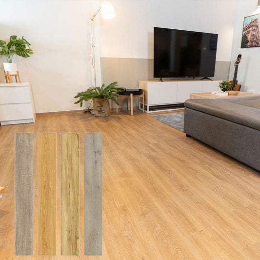 High Quality Modern Design SPC Vinyl Plank Flooring 1220mmx184mm Size SPC Click Lock Flooring Custom Size SPC Rigid Flooring-海智集-