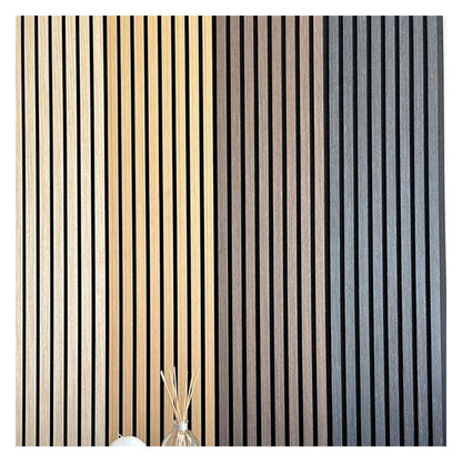 High Quality Modern Interior Acoustic Wood Wall Panel Decoration MDF Acustic Wall Panel Custom Eco-Friendly Acoustic Wall Panels-海智集-
