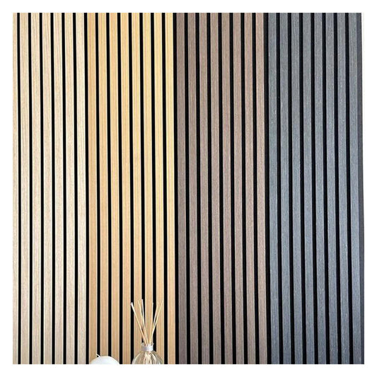 High Quality Modern Interior Acoustic Wood Wall Panel Decoration MDF Acustic Wall Panel Custom Eco-Friendly Acoustic Wall Panels-海智集-
