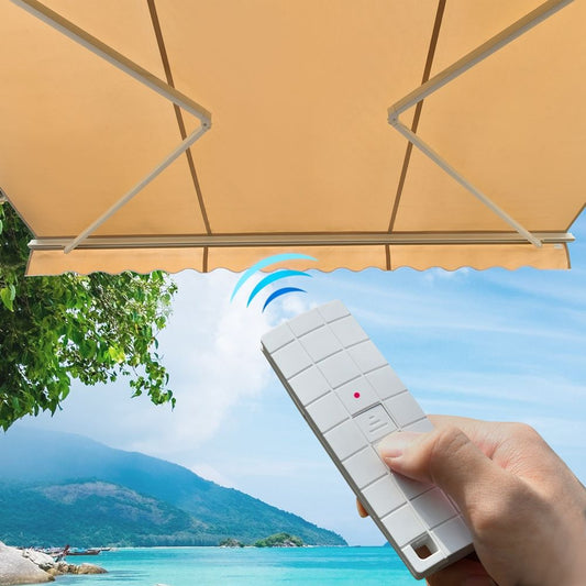 Wholesale Price High Quality Electric Retractable Awning With LED Lights for Restaurants-海智集-