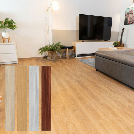 High Quality Slip Resistant SPC Vinyl Plank Flooring 1220mmx184mm Size SPC Click Lock Flooring Custom Size SPC Rigid Flooring-海智集-