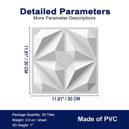 High Quality Waterproof 3D PVC Wall Panel for Home Interior Upgrade-海智集-