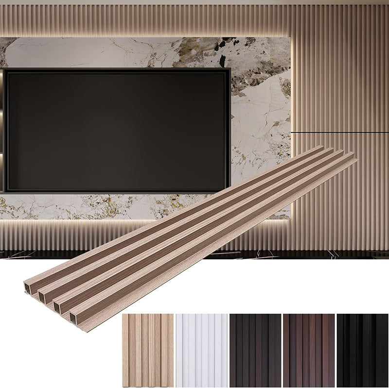 OEM Waterproof Fireproof Wpc Wall Panel Interior Design Wpc Wall Paneling Sheet Custom Interior Wpc Wall Paneling-海智集-