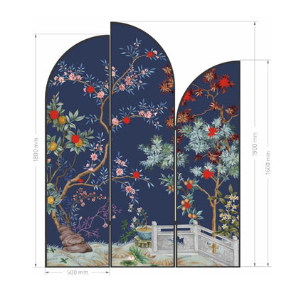 High-End Customizable Painted & Embroidered Jacquard Screen – B2B Wholesale for Commercial Spaces & Project Procurement.Fuchun Royal Garden-海智集-