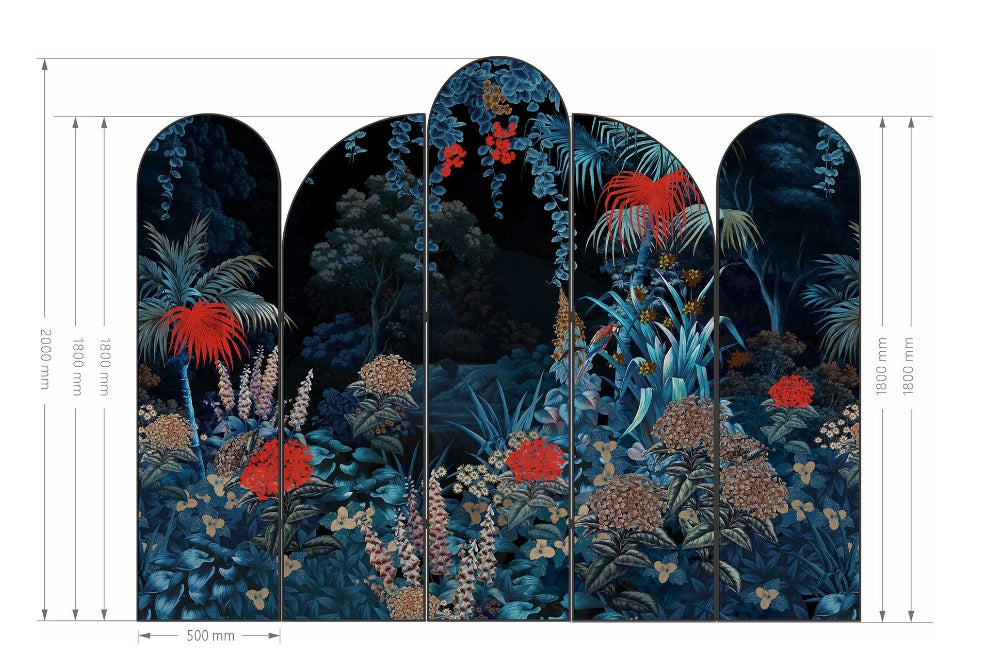 High-End Customizable Painted & Embroidered Jacquard Screen – B2B Wholesale for Commercial Spaces & Project Procurement.Magnificent and Diverse-海智集-