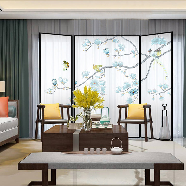 High-End Customizable Painted & Embroidered Jacquard Screen – B2B Wholesale for Commercial Spaces & Project Procurement.Pure as Ice and Flawless-海智集-