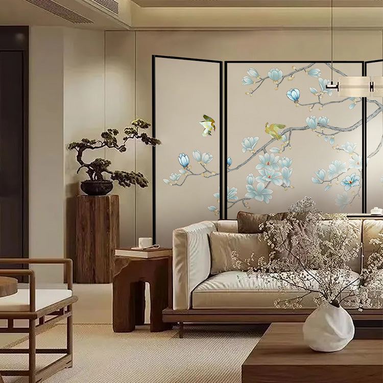High-End Customizable Painted & Embroidered Jacquard Screen – B2B Wholesale for Commercial Spaces & Project Procurement.Pure as Ice and Flawless-海智集-