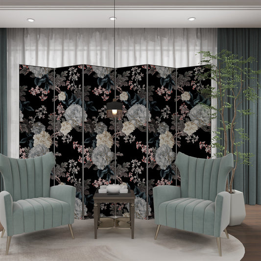 High-End Customizable Painted & Embroidered Jacquard Screen – B2B Wholesale for Commercial Spaces & Project ProcurementElegant Heavenly Fragrance-海智集-