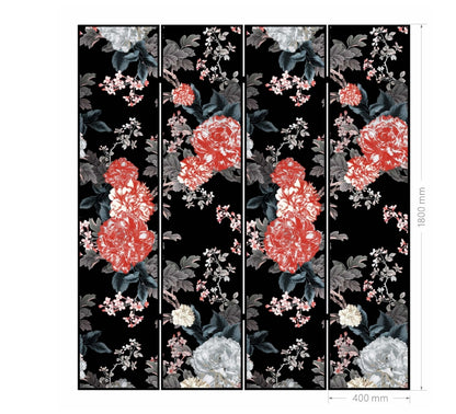 High-End Customizable Painted & Embroidered Jacquard Screen – B2B Wholesale for Commercial Spaces & Project ProcurementElegant Heavenly Fragrance-海智集-