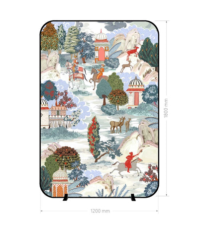 High-End Customizable Painted & Embroidered Jacquard Screen – B2B Wholesale for Commercial Spaces & Project ProcurementGrand View of Henghe River-海智集-