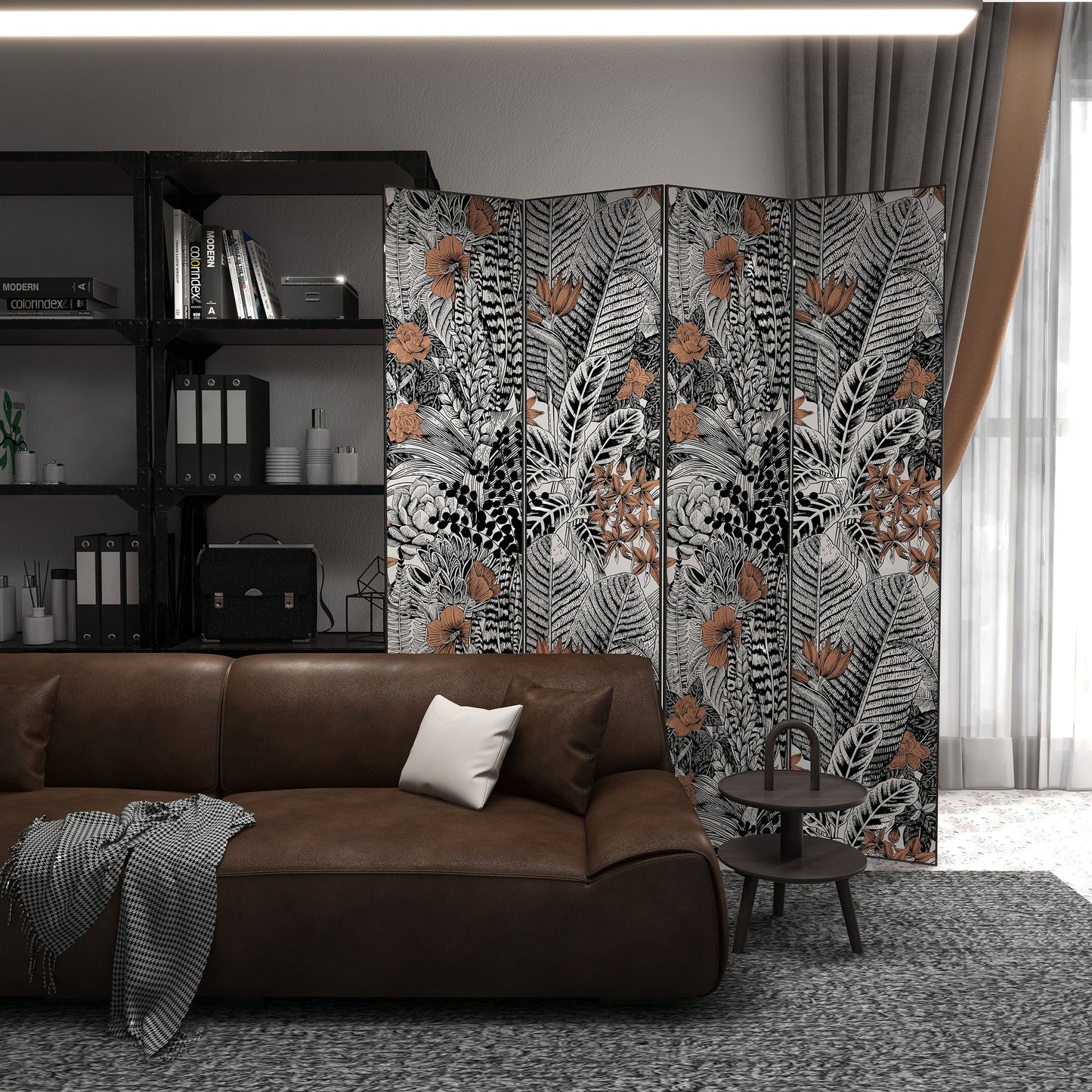 High-End Customizable Painted & Embroidered Jacquard Screen – B2B Wholesale for Commercial Spaces & Project Procurementvirgin forest-海智集-