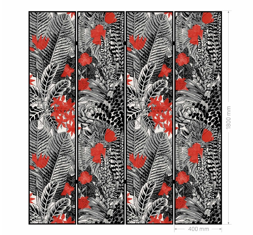 High-End Customizable Painted & Embroidered Jacquard Screen – B2B Wholesale for Commercial Spaces & Project Procurementvirgin forest-海智集-