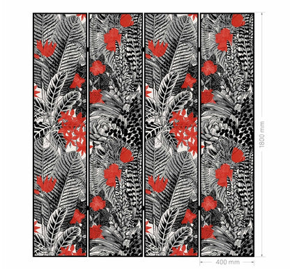 High-End Customizable Painted & Embroidered Jacquard Screen – B2B Wholesale for Commercial Spaces & Project Procurementvirgin forest-海智集-