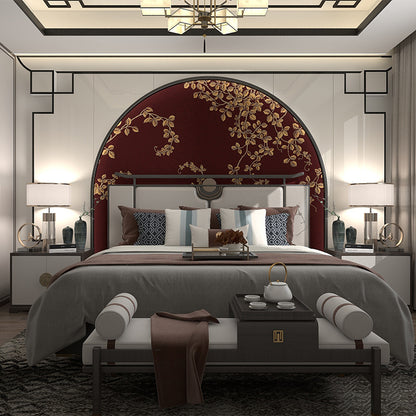 High-End Embroidery Decorative Painting - Suzhou Embroidery with Silk Full-Embroidery Craftsmanship | Commercial Space Soft Decoration Wall Hanging | Bulk Purchases Available with Customizable Patterns and Sizes.A Perfect Match of Gold and Jade-海智集-