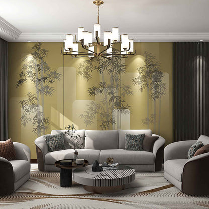 High-End Embroidery Decorative Painting - Suzhou Embroidery with Silk Full-Embroidery Craftsmanship | Commercial Space Soft Decoration Wall Hanging | Bulk Purchases Available with Customizable Patterns and Sizes.A Secluded Path Through Bamboo-海智集-