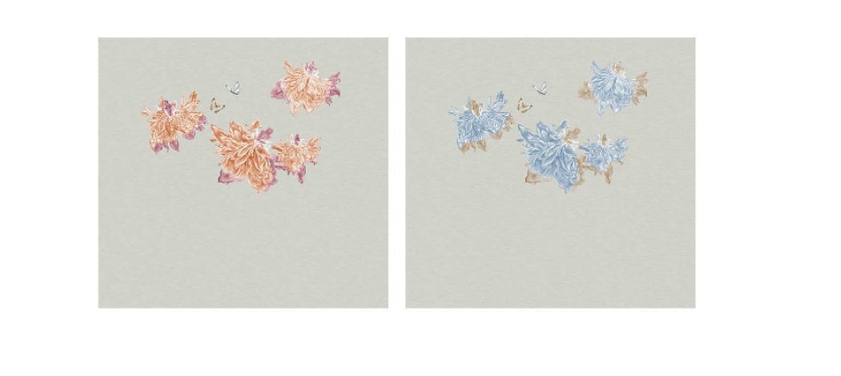 High-End Embroidery Decorative Painting - Suzhou Embroidery with Silk Full-Embroidery Craftsmanship | Commercial Space Soft Decoration Wall Hanging | Bulk Purchases Available with Customizable Patterns and Sizes.Butterflies Dancing with Divine Grace-海智集-