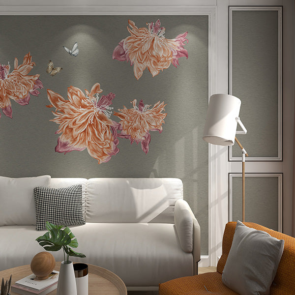 High-End Embroidery Decorative Painting - Suzhou Embroidery with Silk Full-Embroidery Craftsmanship | Commercial Space Soft Decoration Wall Hanging | Bulk Purchases Available with Customizable Patterns and Sizes.Butterflies Dancing with Divine Grace-海智集-