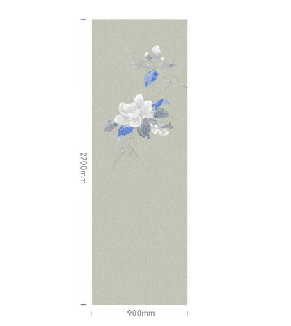 High-End Embroidery Decorative Painting - Suzhou Embroidery with Silk Full-Embroidery Craftsmanship | Commercial Space Soft Decoration Wall Hanging | Bulk Purchases Available with Customizable Patterns and Sizes.Camellia and Snow-海智集-