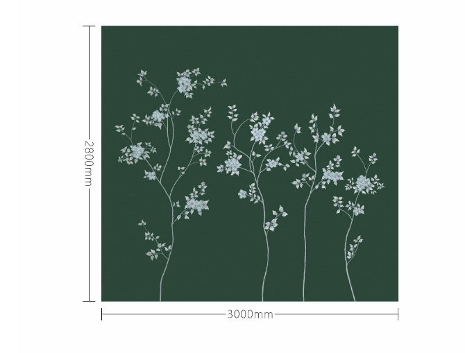 High-End Embroidery Decorative Painting - Suzhou Embroidery with Silk Full-Embroidery Craftsmanship | Commercial Space Soft Decoration Wall Hanging | Bulk Purchases Available with Customizable Patterns and Sizes.Clear Wind Dancing Freely-海智集-