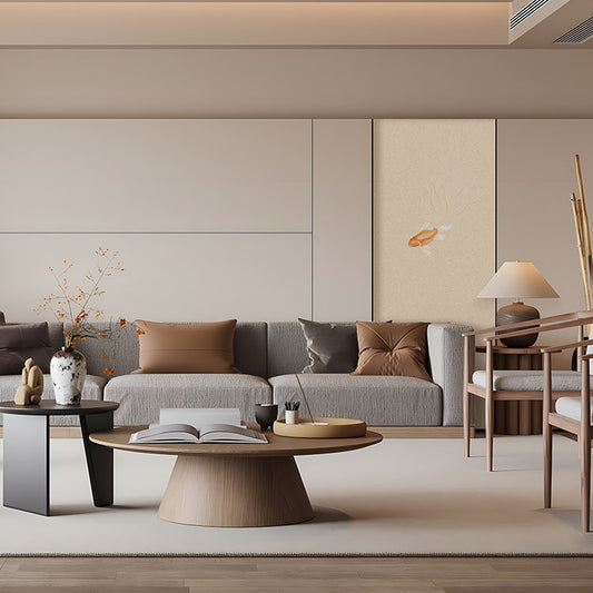 High-End Embroidery Decorative Painting - Suzhou Embroidery with Silk Full-Embroidery Craftsmanship | Commercial Space Soft Decoration Wall Hanging | Bulk Purchases Available with Customizable Patterns and Sizes.Envy of Fish-海智集-