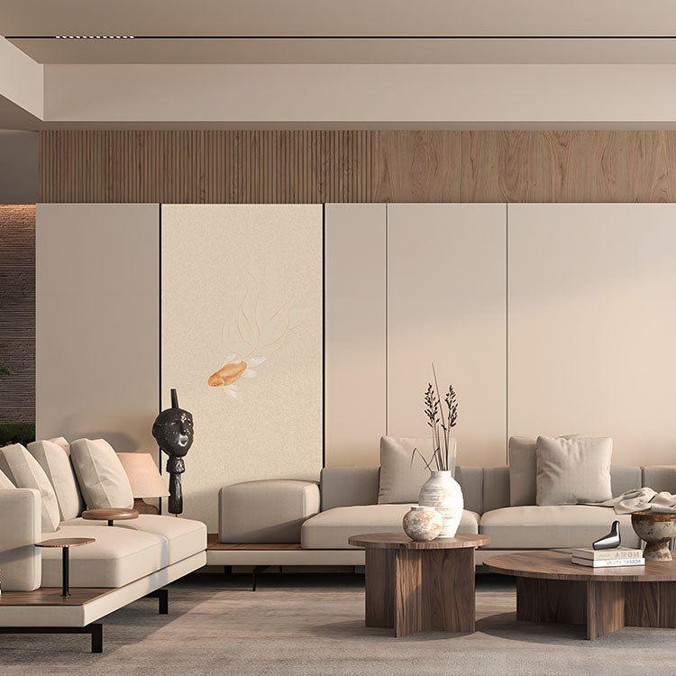 High-End Embroidery Decorative Painting - Suzhou Embroidery with Silk Full-Embroidery Craftsmanship | Commercial Space Soft Decoration Wall Hanging | Bulk Purchases Available with Customizable Patterns and Sizes.Envy of Fish-海智集-