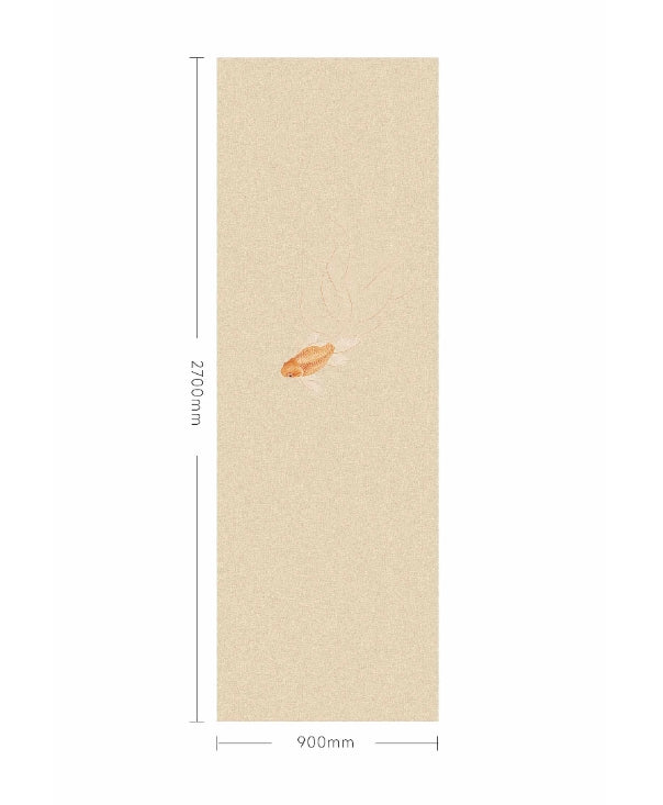 High-End Embroidery Decorative Painting - Suzhou Embroidery with Silk Full-Embroidery Craftsmanship | Commercial Space Soft Decoration Wall Hanging | Bulk Purchases Available with Customizable Patterns and Sizes.Envy of Fish-海智集-