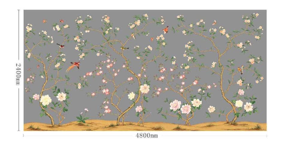 High-End Embroidery Decorative Painting - Suzhou Embroidery with Silk Full-Embroidery Craftsmanship | Commercial Space Soft Decoration Wall Hanging | Bulk Purchases Available with Customizable Patterns and Sizes.Fine Brushwork of Birds-海智集-