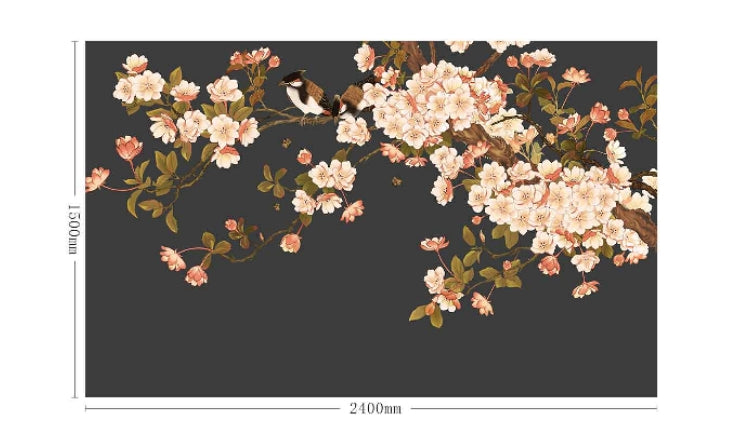 High-End Embroidery Decorative Painting - Suzhou Embroidery with Silk Full-Embroidery Craftsmanship | Commercial Space Soft Decoration Wall Hanging | Bulk Purchases Available with Customizable Patterns and Sizes.Fragrance Filling the Courtyard-海智集-