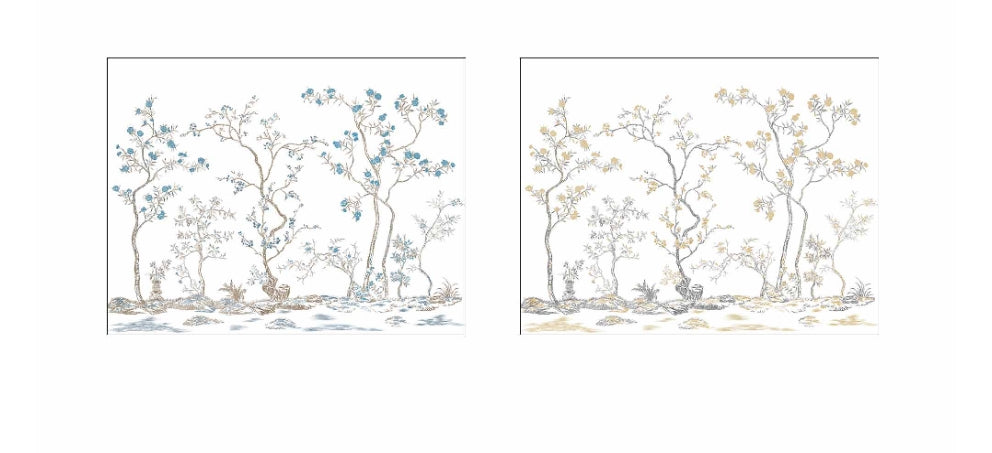 High-End Embroidery Decorative Painting - Suzhou Embroidery with Silk Full-Embroidery Craftsmanship | Commercial Space Soft Decoration Wall Hanging | Bulk Purchases Available with Customizable Patterns and Sizes.Fragrant Grass Every Ten Steps-海智集-