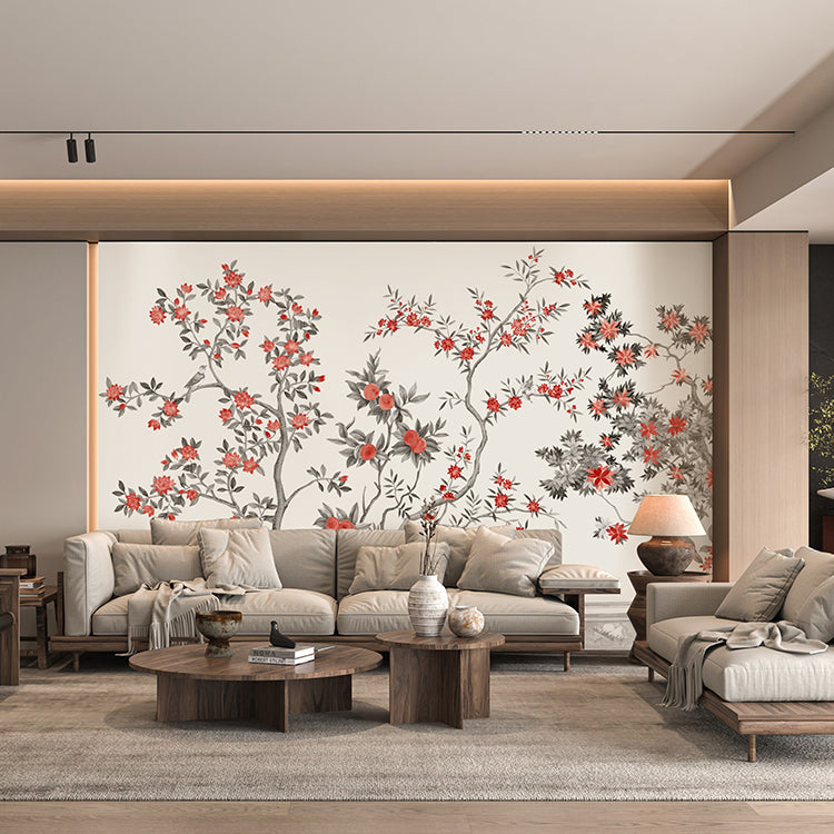 High-End Embroidery Decorative Painting - Suzhou Embroidery with Silk Full-Embroidery Craftsmanship | Commercial Space Soft Decoration Wall Hanging | Bulk Purchases Available with Customizable Patterns and Sizes.Fuchun Imperial Garden-海智集-