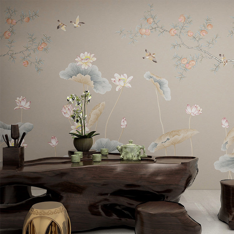 High-End Embroidery Decorative Painting - Suzhou Embroidery with Silk Full-Embroidery Craftsmanship | Commercial Space Soft Decoration Wall Hanging | Bulk Purchases Available with Customizable Patterns and Sizes.Graceful and Elegant-海智集-